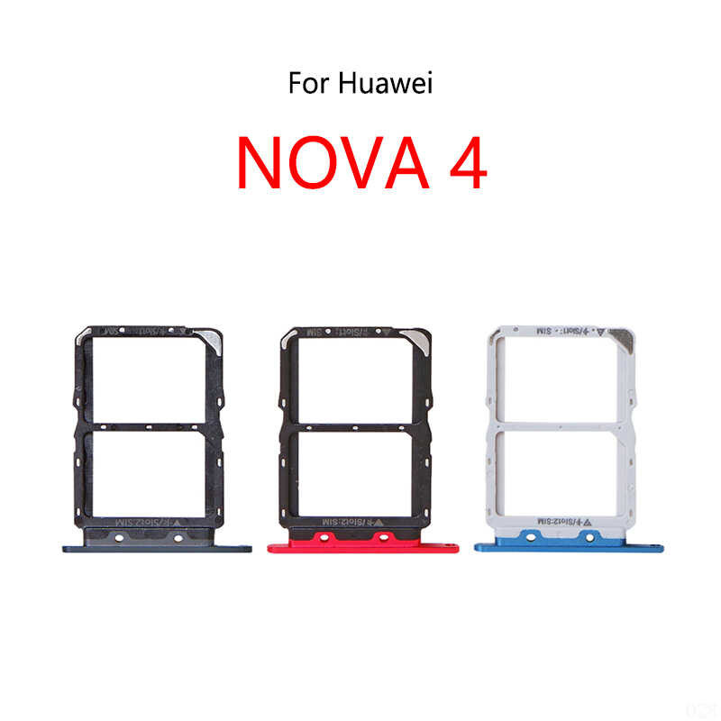 For Huawei P30 Lite / Nova 4E 4 New SIM Slot Tray Holder Sim Card Reader Socket