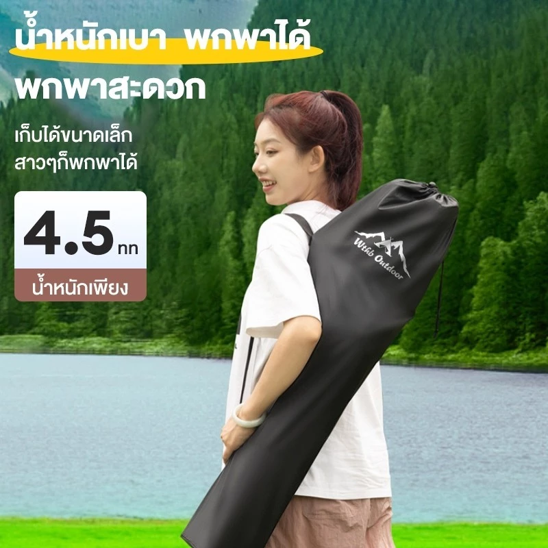 เก้าอี้แคมป์ปิ้ง เก้าอี้สนามเดินป่า ผ้าใบ Oxford รับน้ำหนัก 300kg thumbnail 9