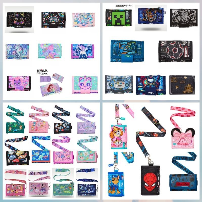 กระเป๋าสตางค์ Smiggle สําหรับเด็ก