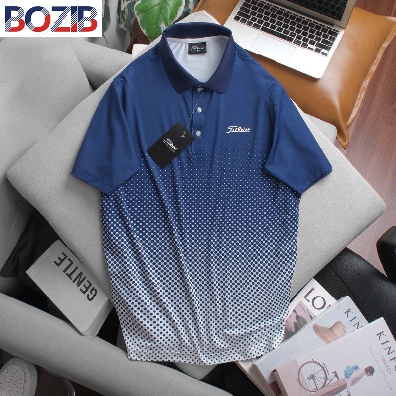 เสือโปโลผู้ชาย คอปกแขนสั้น ใส่ตีกอล์ฟ ใส่ลำลอง polo TL88 (Bozib
