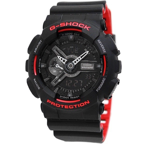



 ♞,♘Casio G-Shock นาฬิกาข้อมือผู้ชาย รุ่น GA-110, GA-110HR ของแท้ประกันศูนย์ CMG