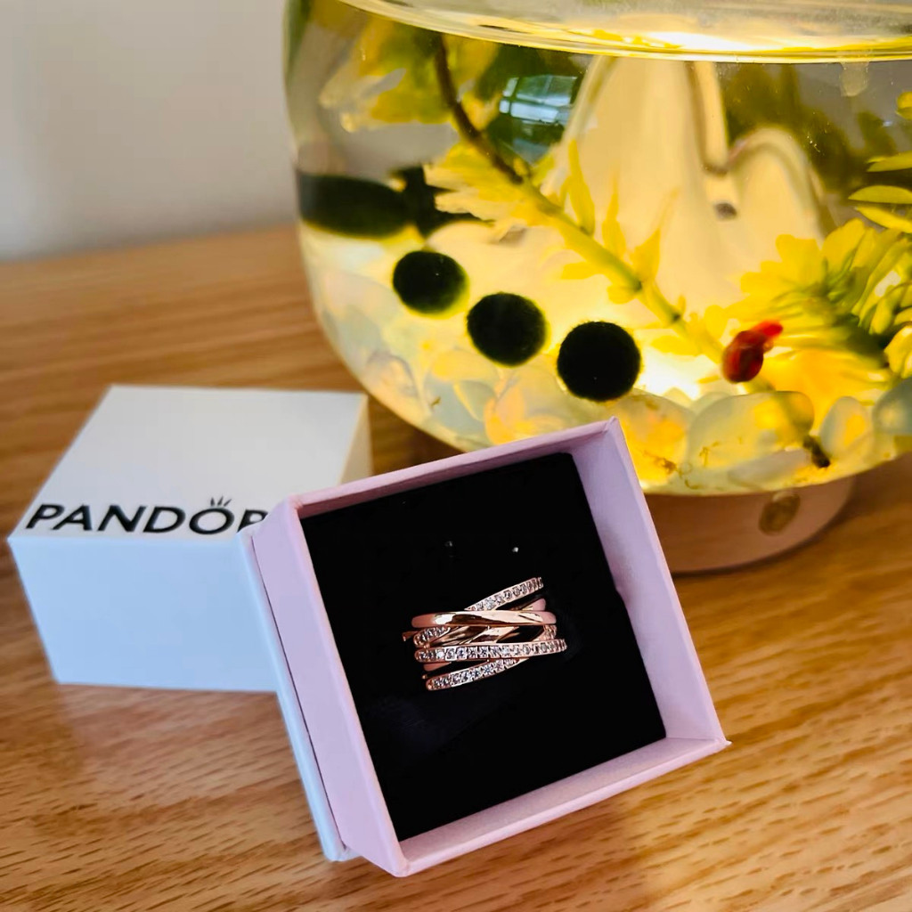 ♞สินค้าพร้อมส่งในไทยPandora แท้ แหวน pandora pandora ring S925 Silver แหวนผู้หญิง แหวนแฟชั่น ของขวั