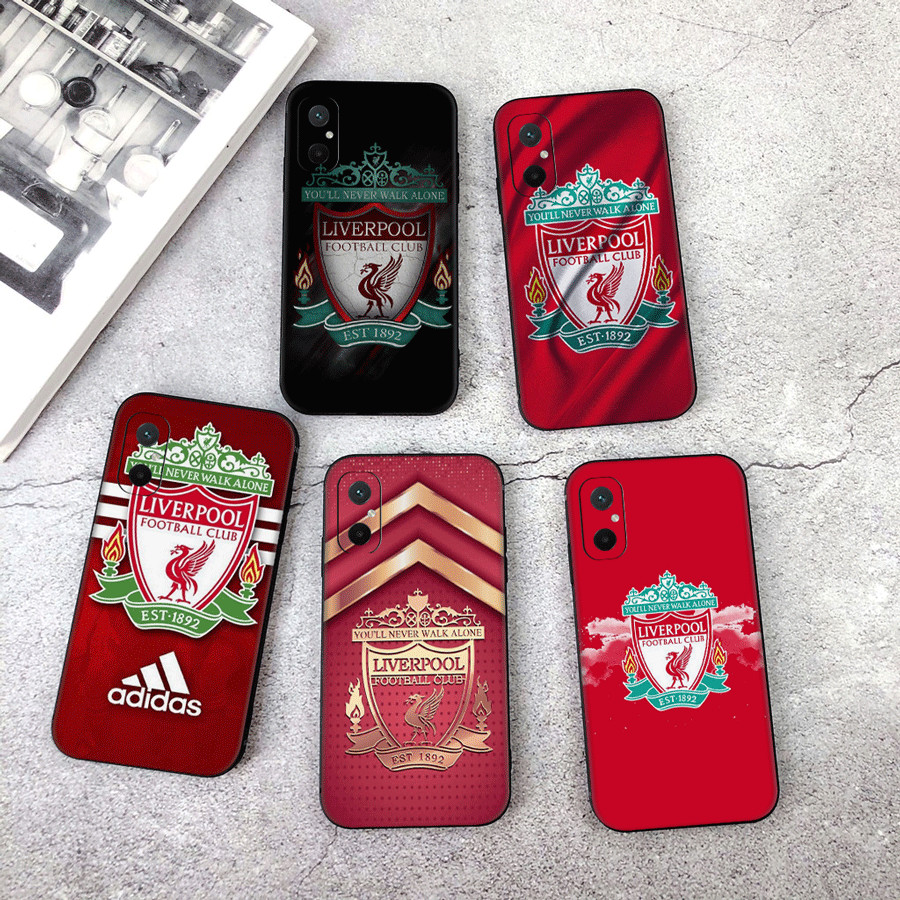 สําหรับ Redmi 4A 6A 7A 4X 5A 5 PIus 6 Pro 7 TPU นิ่มสีดําโทรศัพท์มือถือกรณี K12 Liverpool Football C