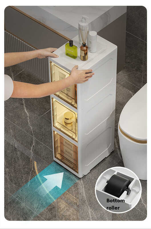 ชั้นวางของในห้องน้ำ YEYA ตู้กันน้ำ ห้องน้ำตู้ข้าง ที่