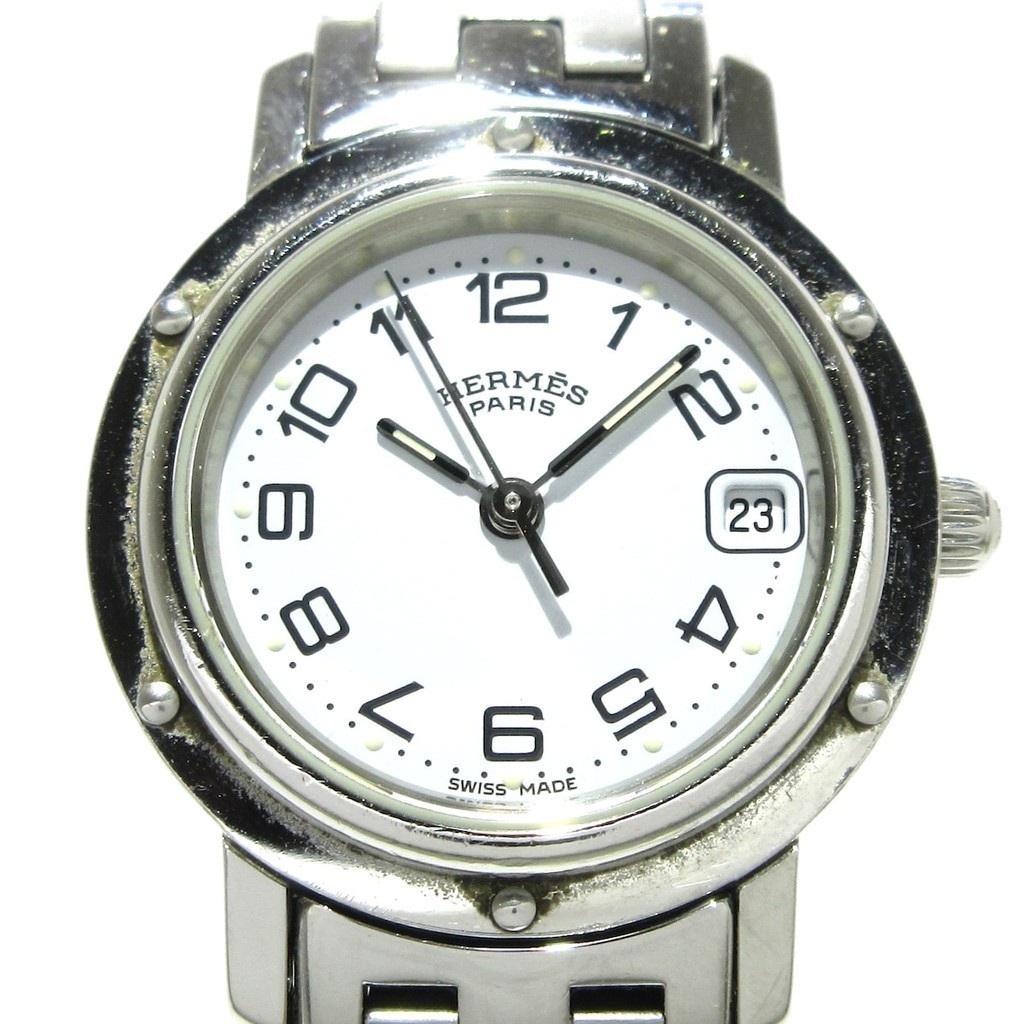 สินค้ามือสอง HERMES Wrist Watch White