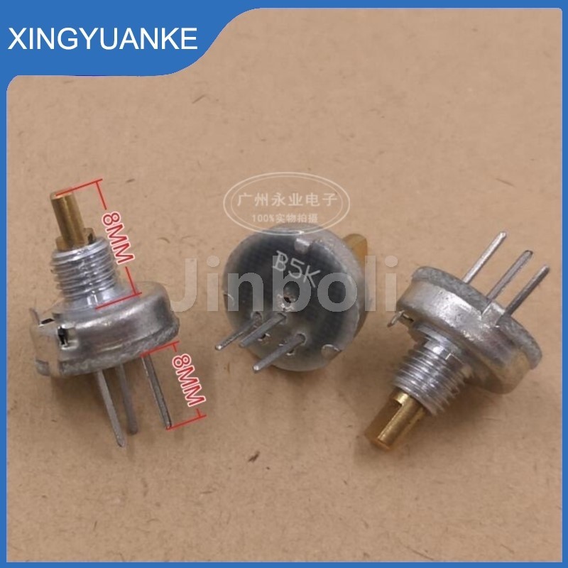 5pcs 13 ประเภทเกมคอนโซลเครื่องบิน Remote Potentiometer 3Pins B5K B502 ของเล่นปรับ Potentiometer ความ