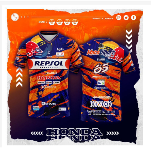 ใหม่ โมโต พิมพ์เสื้อมี 5 สีและ 4 ขนาดให้เลือกปี 2024 ผู้ชายผู้หญิงแฟชั่นใหม่เสื้อยืดลําลอง