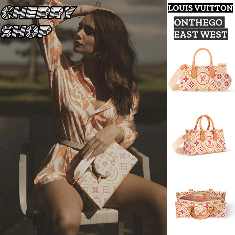 หลุยส์วิตตอง/Louis Vuitton LV ONTHEGO EAST WEST BAGS กระเป๋าถือ