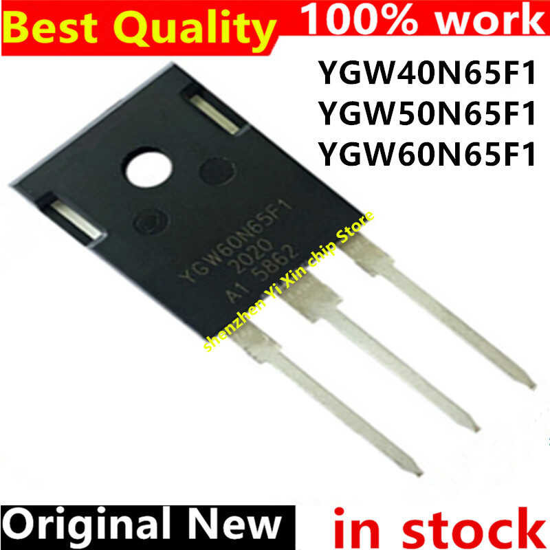 (1ชิ้น) 100% ใหม่ Ygw40n65f1 Ygw50n65f1 Ygw60n65f1 Field Effect Tube 40N65 50N65 60N65 IGBT Las Inve