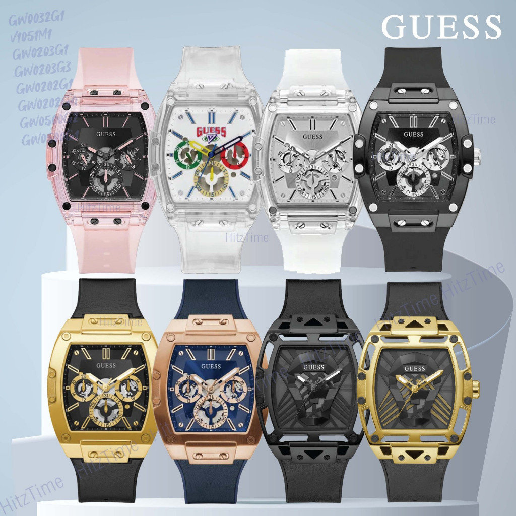 ♞Guess นาฬิกาข้อมือผู้หญิง รุ่น GW0203G7 GW0032G1 GW0203G1 นาฬิกาแบรนด์เนม สินค้าขายดีของแท้