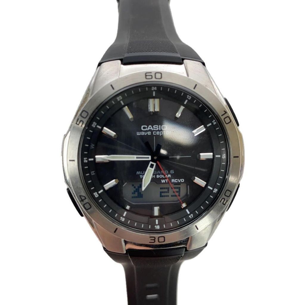 นาฬิกาข้อมืออะนาล็อก Casio Wave Ceptor Wva-M640 มือสอง สไตล์ญี่ปุ่น สําหรับผู้ชาย
