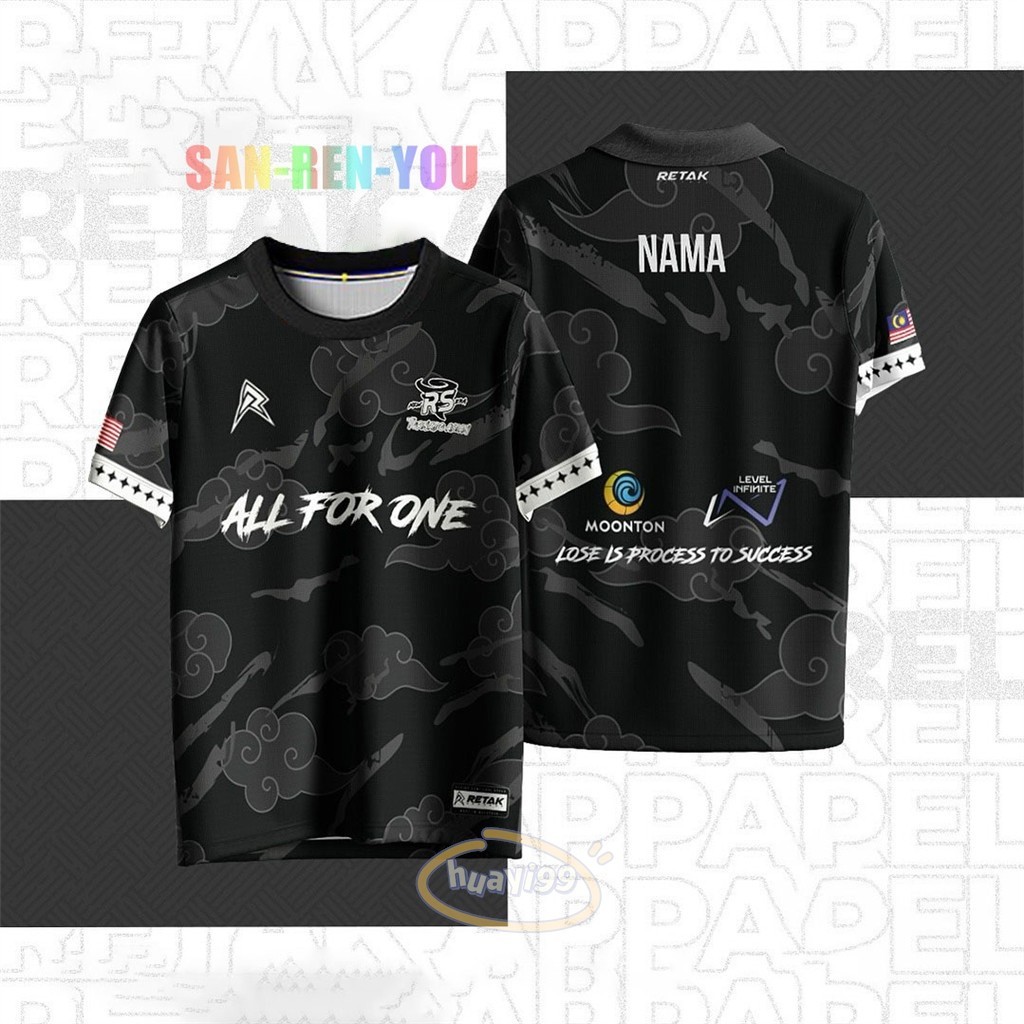 2024 ใหม่ · ชุดเดรส Tshirt Full sublimation Thailand Viral Tiktok Custom Jersey Ootd คอปกวินเทจคุณภาพสูง