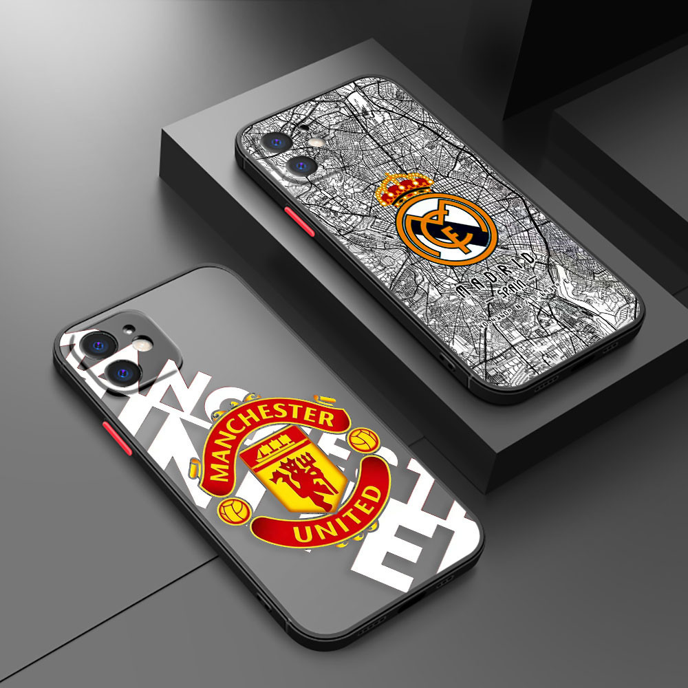 โทรศัพท์มือถือกรณีmanchester MadridฟุตบอลคลับสําหรับApple iPhone 13 14 15 11 12 Pro MAX PLUS iPhone 6S 6 7 8 PLUS iPhone X XR XS MAX 12 13 Mini FGP0521