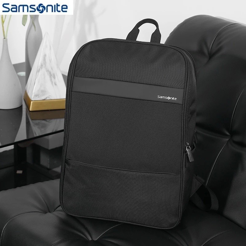 Samsonite ใหม่ กระเป๋าเป้สะพายหลัง ใส่แล็ปท็อป คอมพิวเตอร์ ลําลอง ลาย  Samsonite แฟชั่น TQ3 * 09005