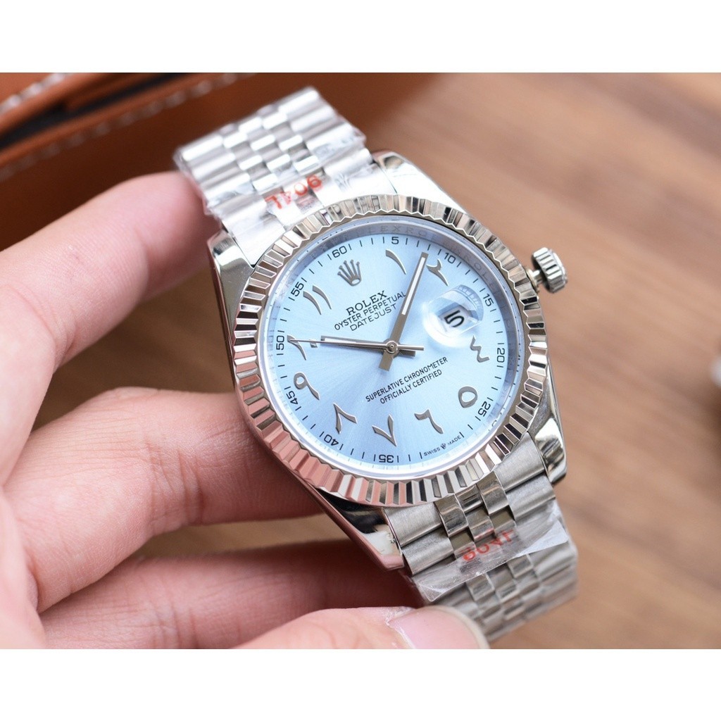 Rolex Datejust LLSRZ58 นาฬิกาข้อมืออัตโนมัติ สายสเตนเลส หรูหรา สําหรับผู้ชาย