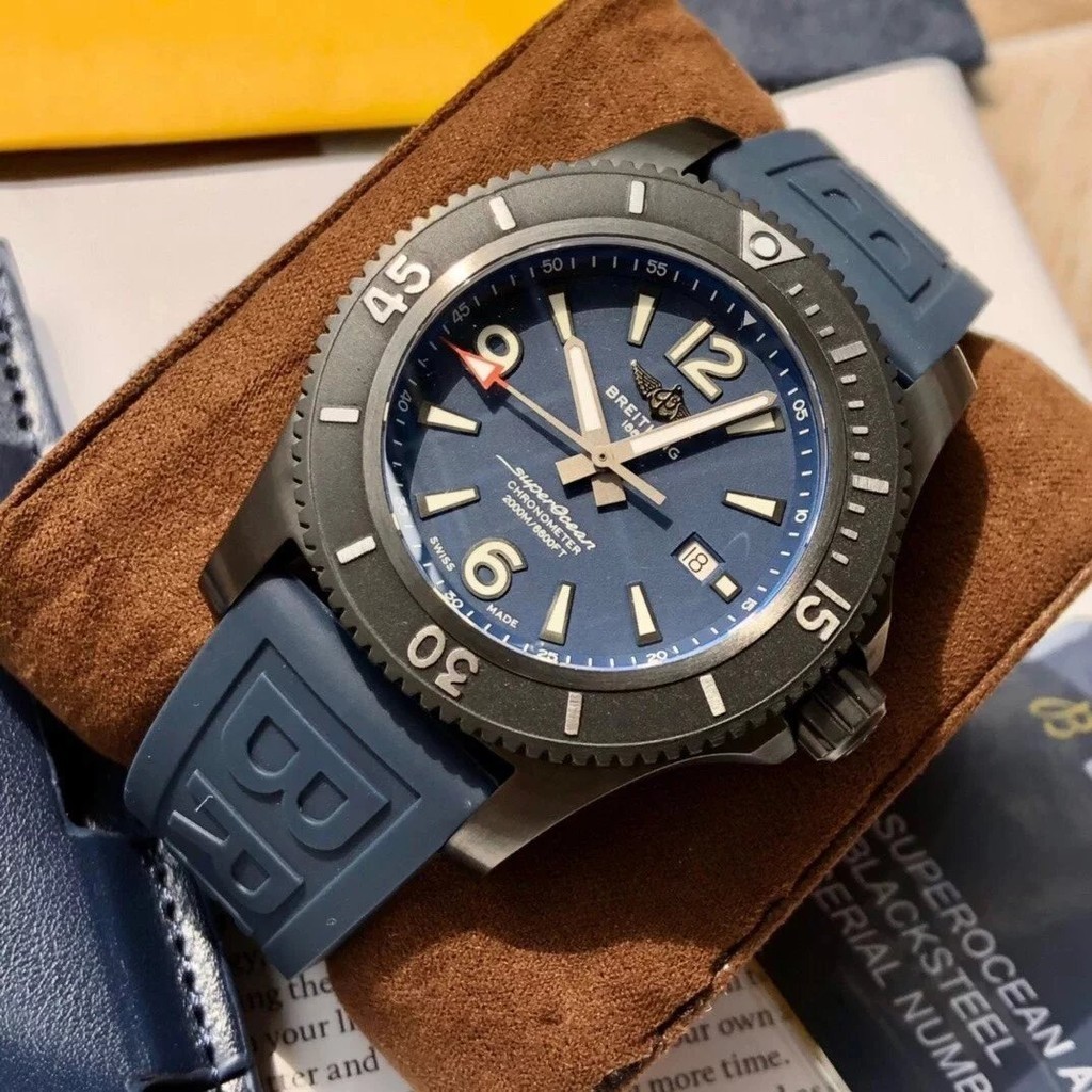 Original Order Quality Centennial Spirit Super Ocean 46mm Series โดยใช ้ Swiss SW200 Movement, Cent