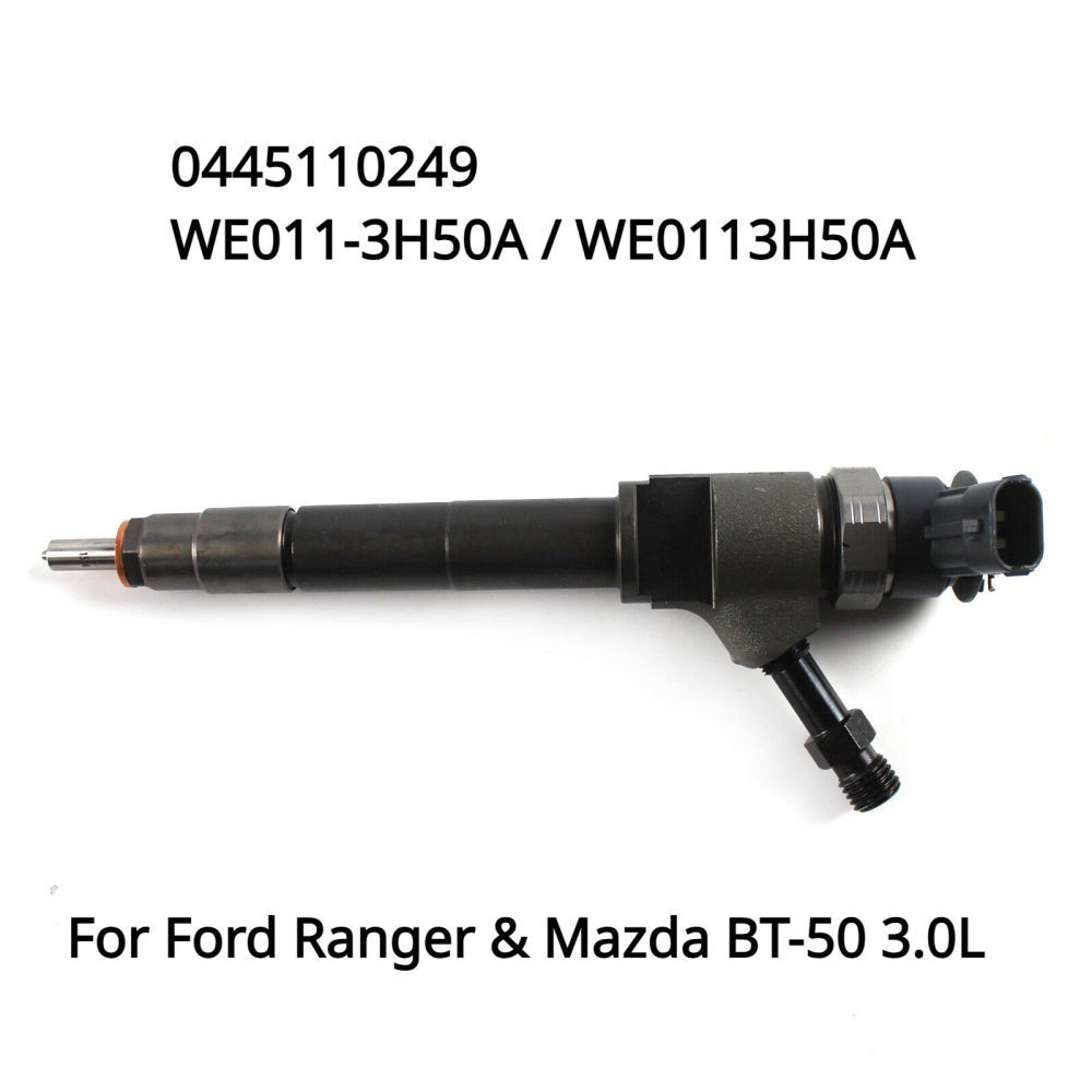 0445110249 ใหม่หัวฉีดน้ํามันเชื้อเพลิงดีเซล Assy สําหรับ Ford Ranger & Mazda BT50 3.0L 2006 - 2012 WE0113H50