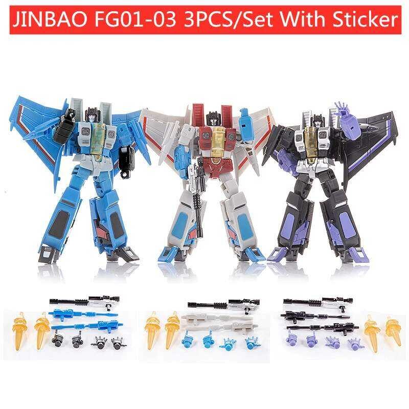 ❤️ ❤️ Df-06แปลงร่าง Jio ใหม่2.0อัปเกรด Fg01 Fg02 Starscream Skywarp Thunderbr ❤️ ❤️