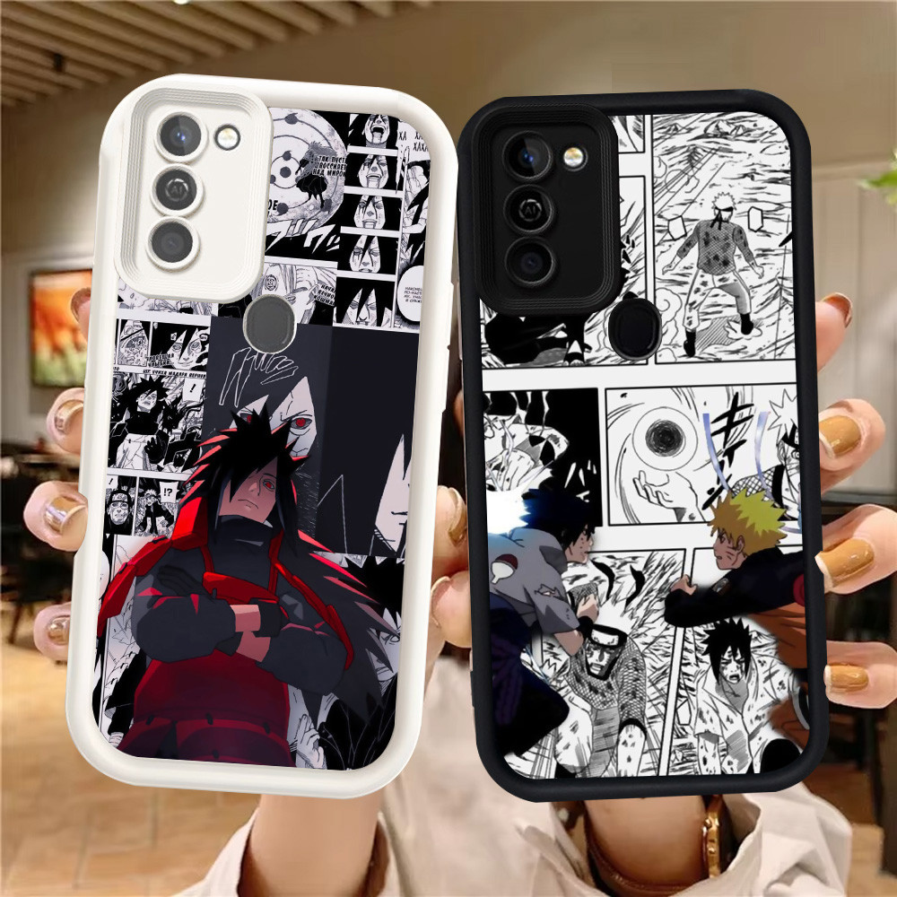 Z-29 Naruto White Black Casing สําหรับ Infinix HOT 11 12 Smart 10 5 Play 6 Plus Case
