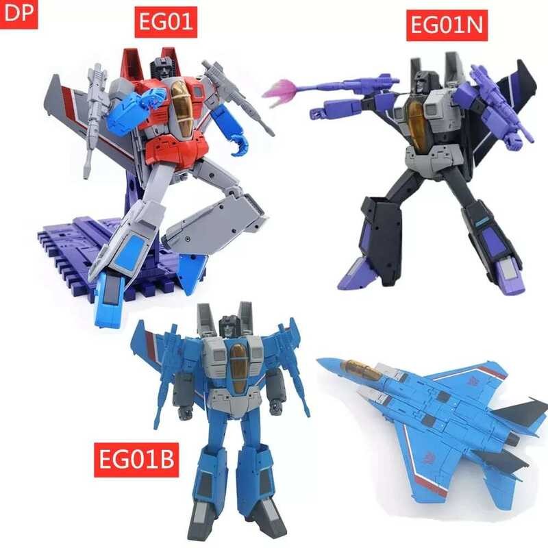 ❤️ ❤️ Eg-01นกอินทรีแปลงร่างใหม่ Eg01 Starscream Eg-01B ธันเดอร์แคร็กเกอร์ Eg-01N Eg01n Skywarp
