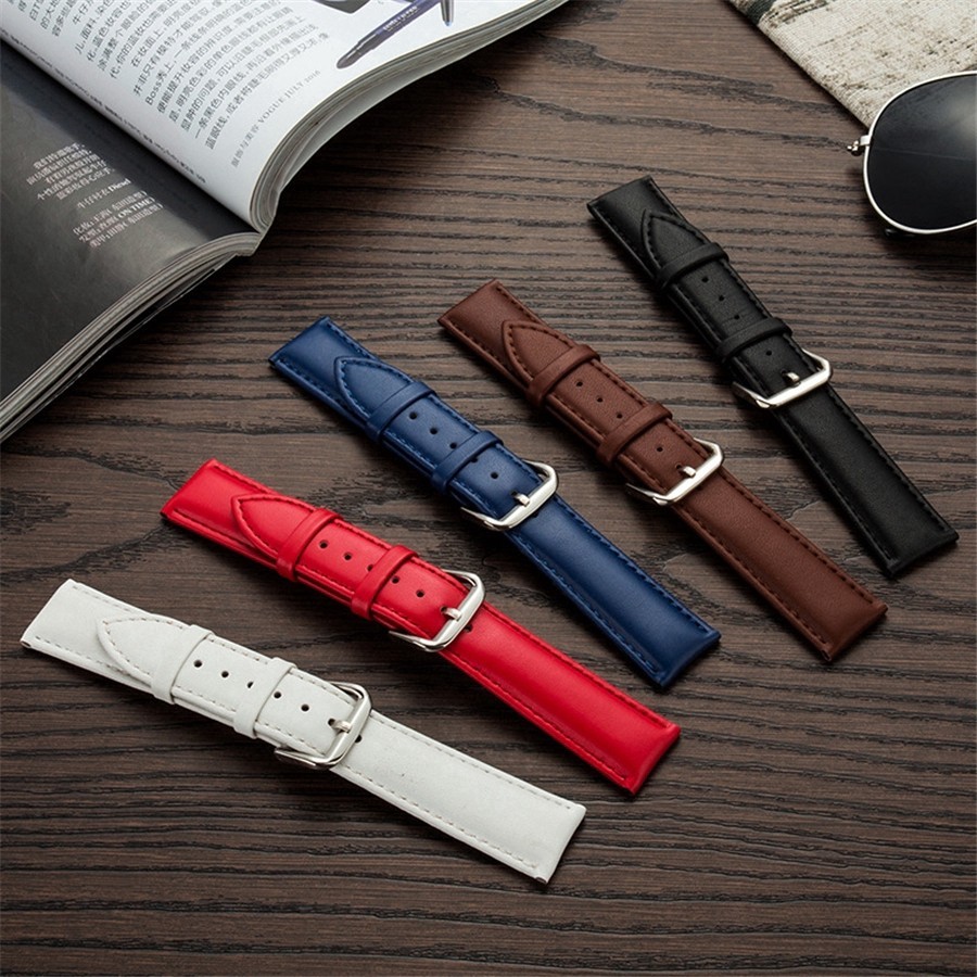 Genuine Leather Watch Bands Strap 12mm 14mm 16mm 17mm 18mm 19mm 20m 21mm 22mm 23mm 24mm Watch band