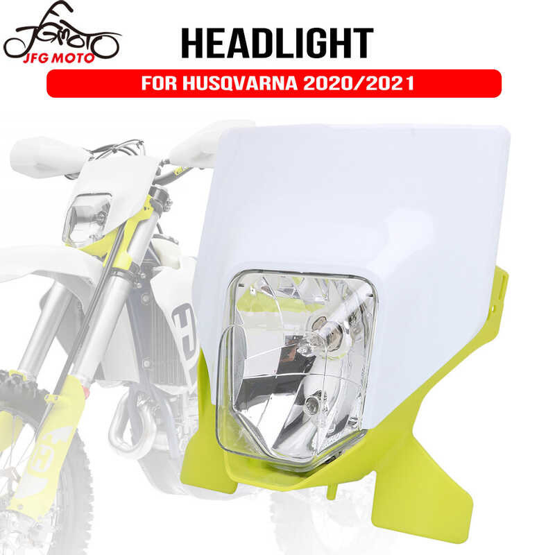 ❤ JFG MOTO ไฟหน้ารถจักรยานยนต์,สำหรับ Husqvarna Fe250 Fe350 Fe450 Fe501