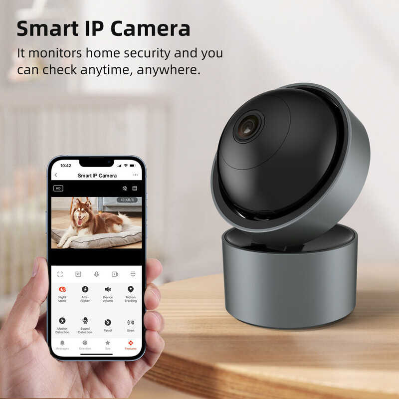 Tuya AVATTO ตัว2mp กล้องสมาร์ทไอพี Wifi,วิดีโอกล้องวงจรปิดกล