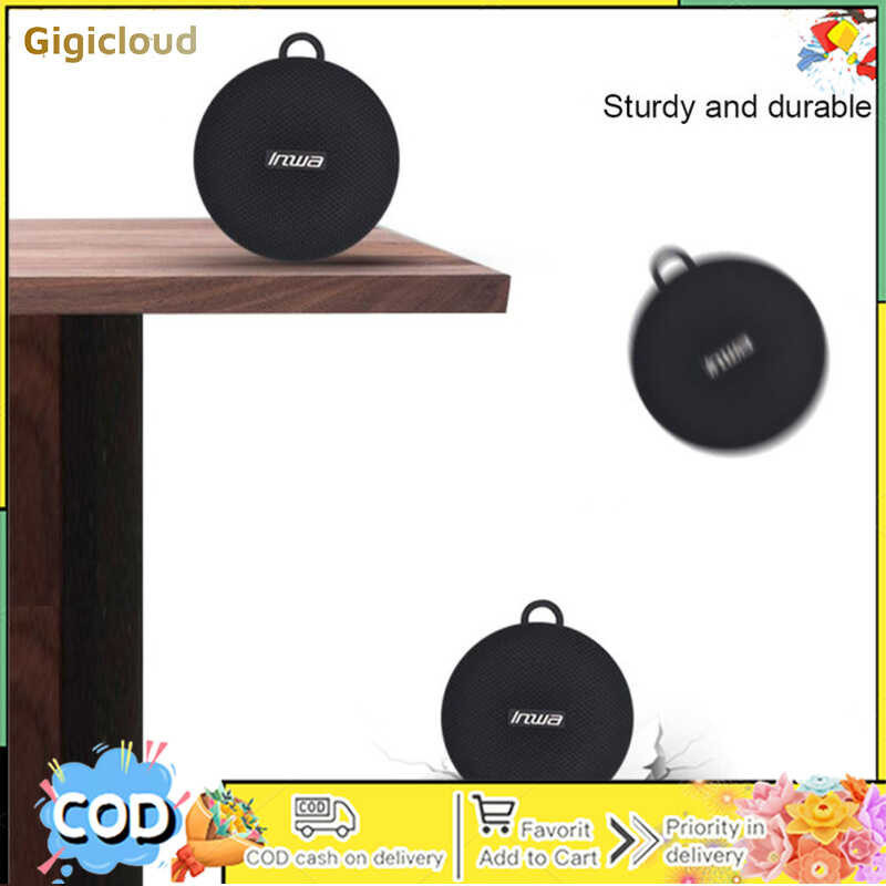 Portable Wireless Compact 5W Stereo Speaker 10h Play Time Advanced Amplifier For Motorcycle Bike