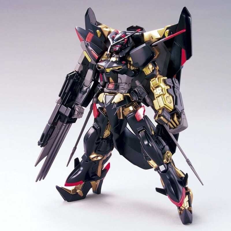 ➧ Bandai HG SEED Am Astray Gold Flame Amatsu Mina : 453 Lazpla atsu