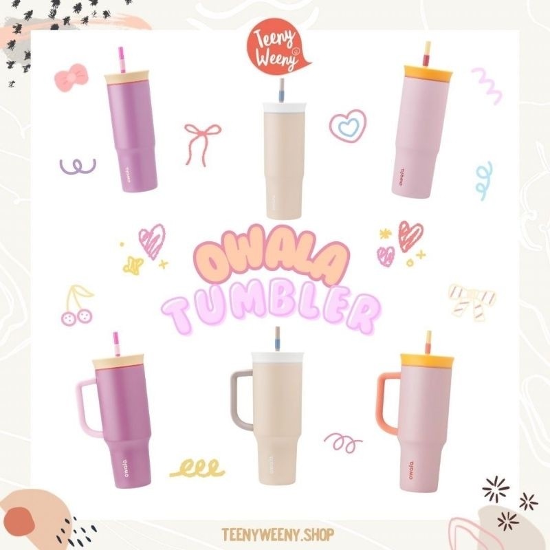 ♞แก้วเก็บความเย็น Owala Tumbler แก้วโอวาล่า แก้วowala 2025