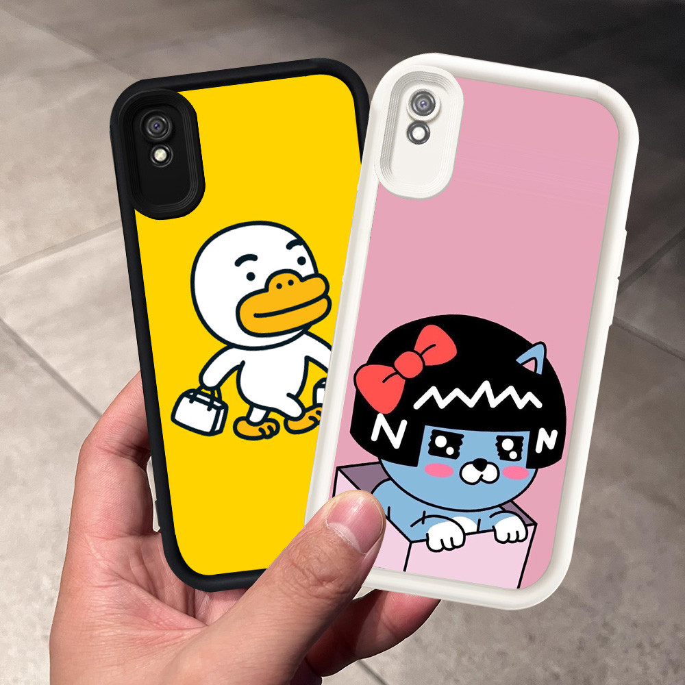 เคสสําหรับ Xiaomi POCO C71 M3 M4 Redmi หมายเหตุ 7 9T 9A Pro เคสซิลิโคน H-97 Kakao Friend