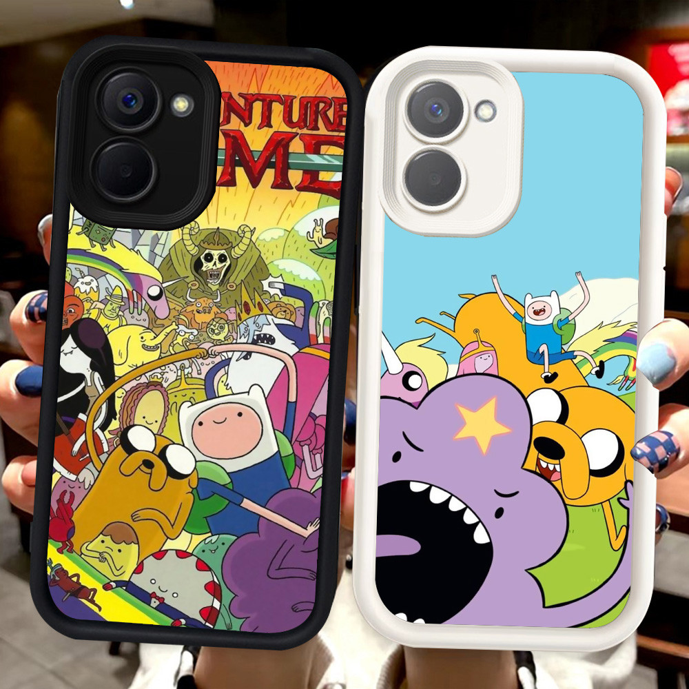 Z-4 Adventure Time ปลอกสีขาวสีดําสําหรับ VIVO Y27 Y18i Y03t Y27s Y18 Y03 Y36 กรณี