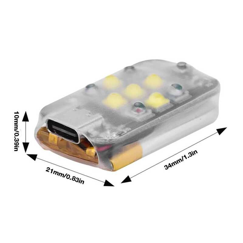 ❥ สัญญาณ LED ไร้สาย  Strobe Light 3 โหมด Anti-Collision ไฟเตือนแฟลชตัวบ่งชี้สําหรับ DJI Mi