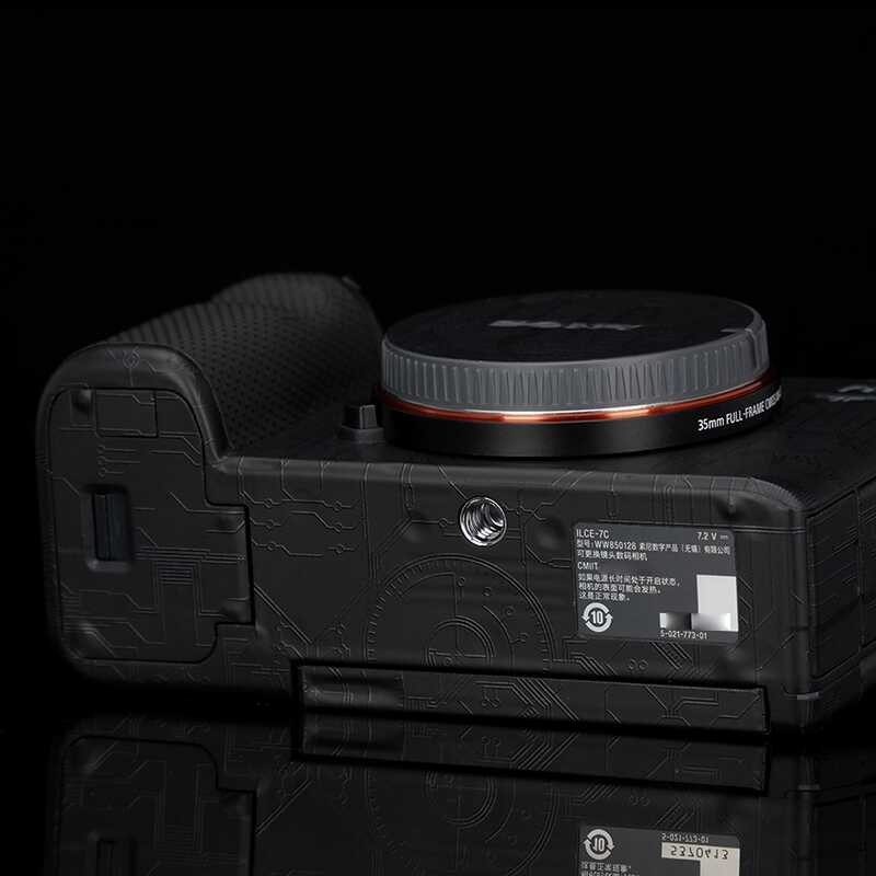 4 สำหรับ Sony Ilce-7C Ilce-A7c A7c สติ๊กเกอร์ป้องกันรอยขีดข่วนกล