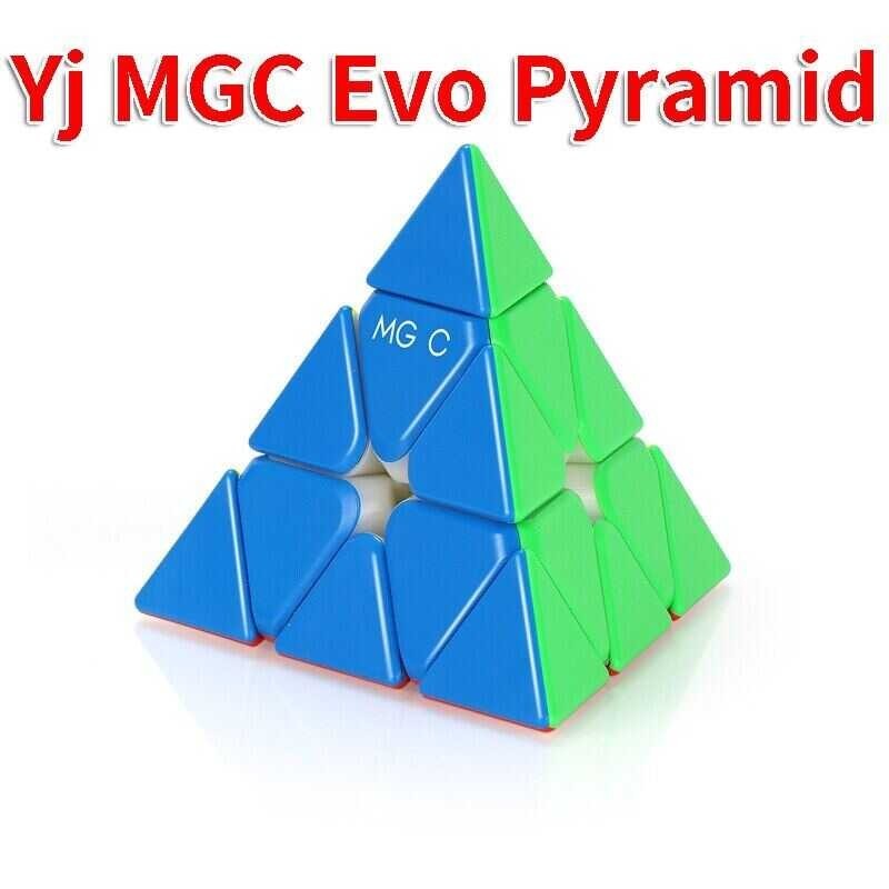 [Picube] YJ MGC EVO Pyramid Magnetic Speed Cube Magic Cube Puzzle Yongjun MGC Series Learning Educa