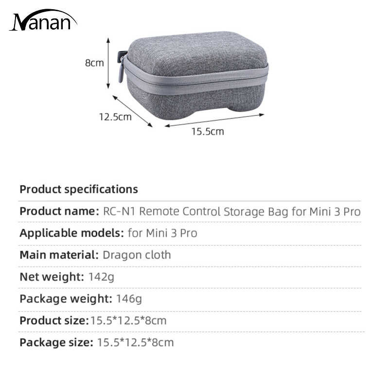 Bag Storage Portable Carrying Box Case Handbag Smart Controller Accessories Compatible For Dji Mini