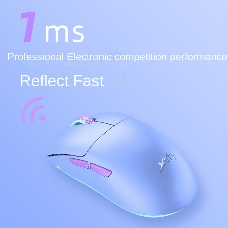 Xtrfy M8W เมาส์เกมมิ่งไร้สาย น้ําหนักเบา 55 กรัม 3395