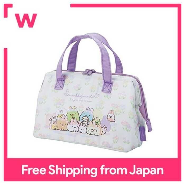 Insulated Skater Cold Gamahi Lunch Bag Sumikko Gurashi Rabbit Rice KGA1-A