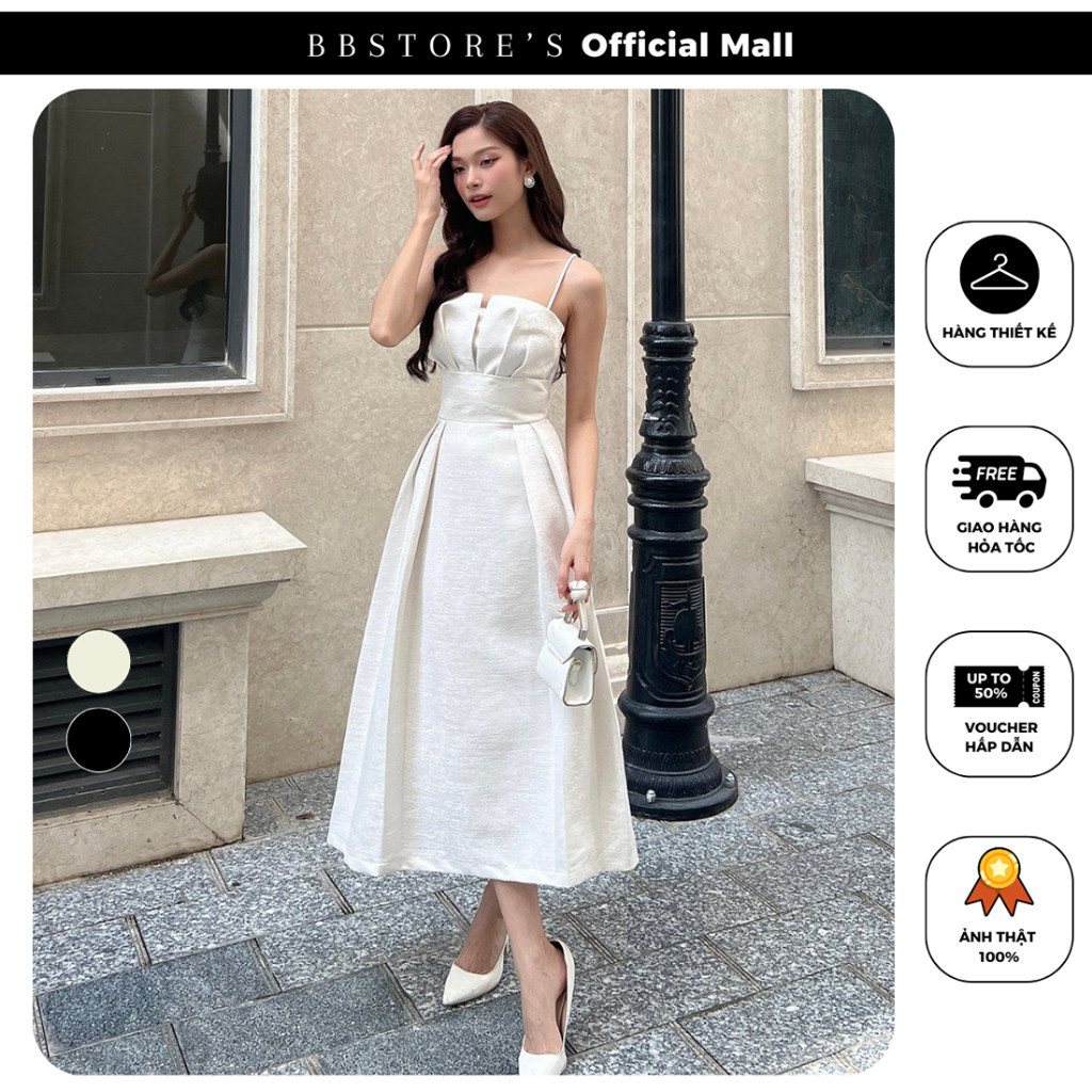 Bbstore's Luxurious Two Strap Party Dress - D2573