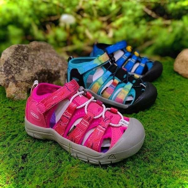 keen keen uneek ของแทั ซื้อจากญี่ปุ่น Cohen KEEN SEACAMP รองเท้าแตะสำหรับเด็กรองเท้าแตะเป่าโถวน้ำหน