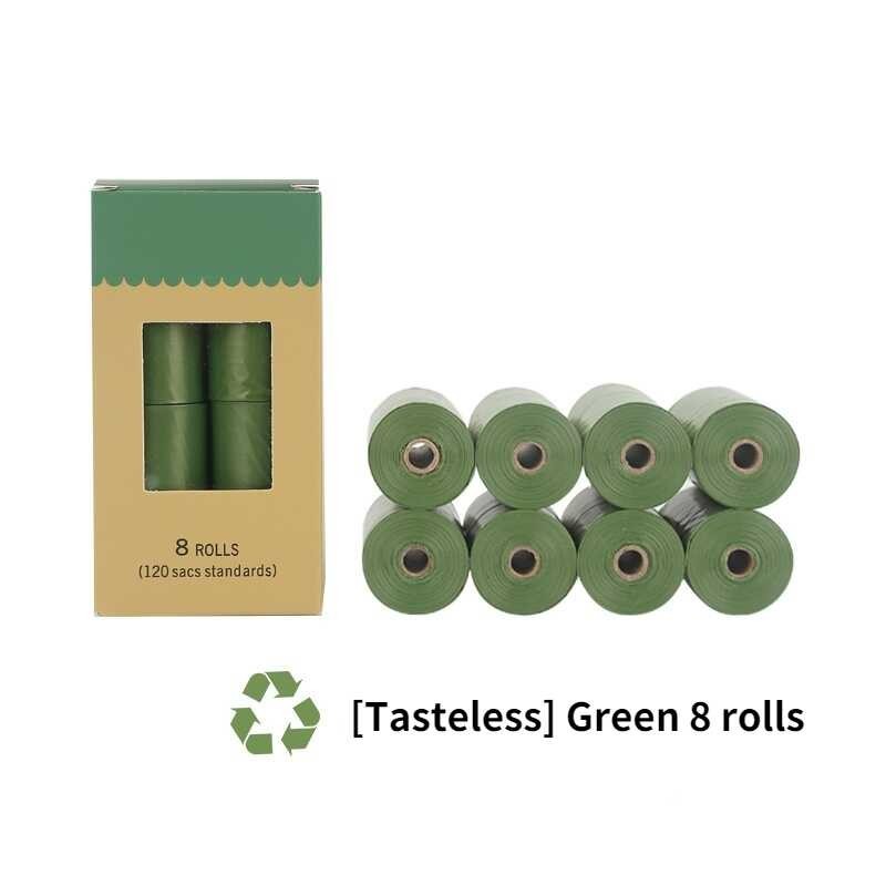 Pet（8 DUDU Rolls）Pet Supplies Biodegradable Pet Garbage Environmental Protection Poop Picking Ba
