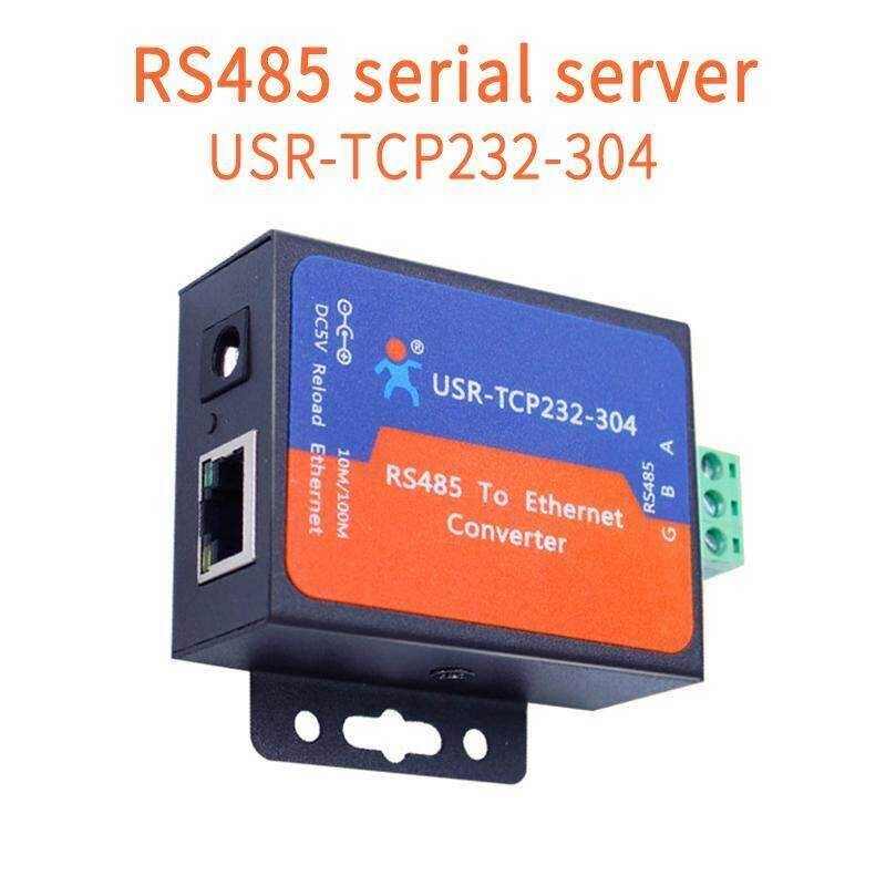 Usr-Tcp232-304 Rs485 TO อีเทอร์เน็ตเลขซีเรียลเซิร์ฟเวอร์ Tcp/Ip เ