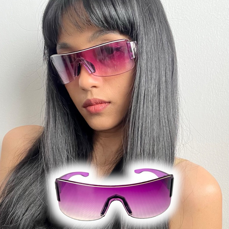 Vintage Y2K LH-625 RIMLESS FASHION STYLE SUNGLASSES (NEW OLD STOCK) - 2000S