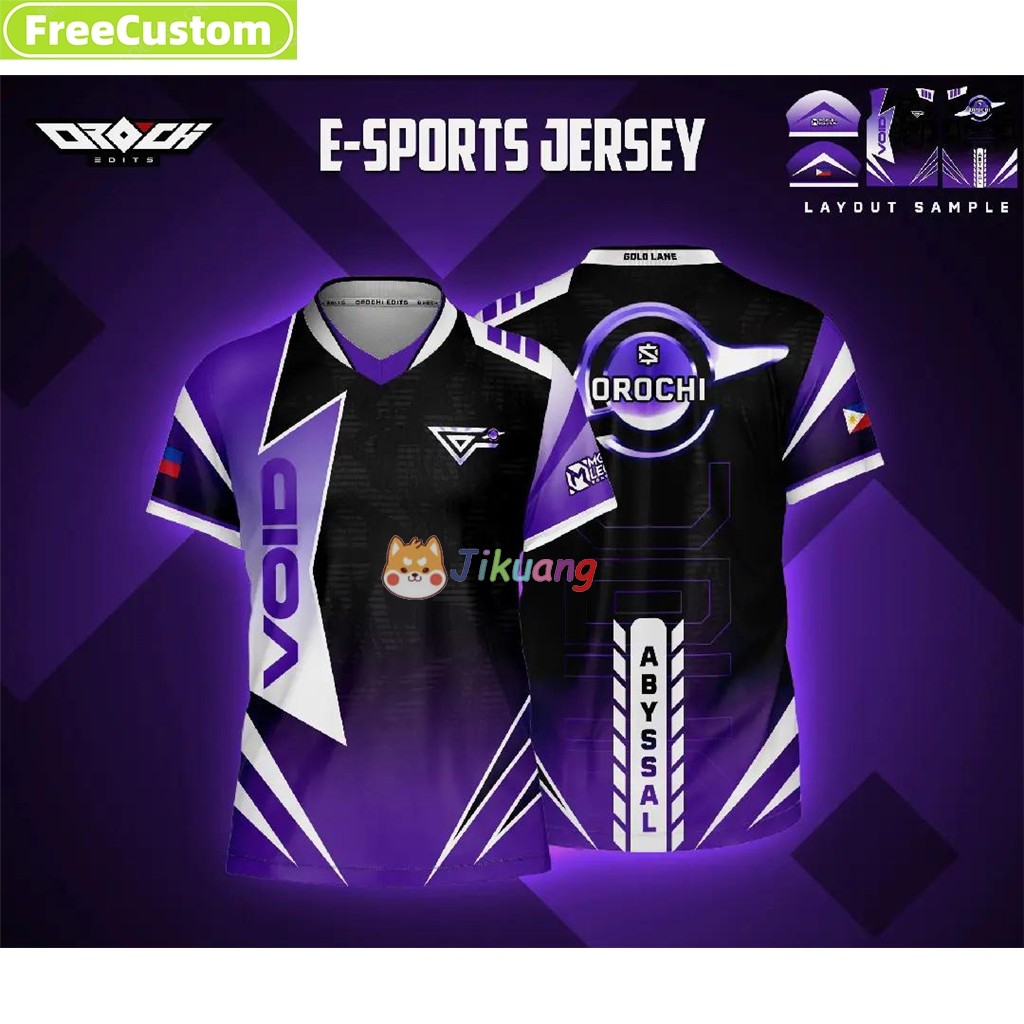 ฟรี CUSTOMIZATIONJersey GAME MOBILE LEGENDS ML CODA ESPORT GANG ฟรี CUSTOM และ NICKNAME 61