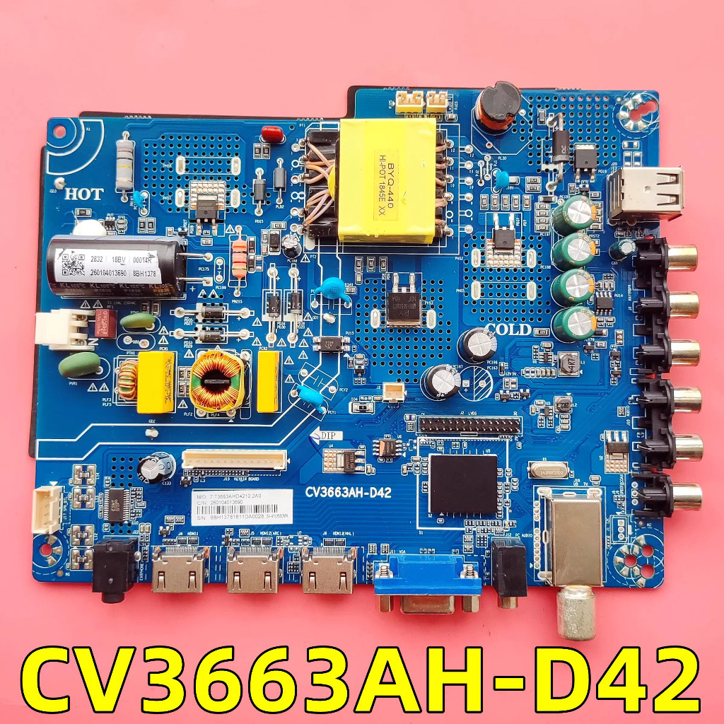 ในสต็อก เหมาะสําหรับ Haier LCD TV LE32B9600T เมนบอร์ด CV3663AH-D42 ทดสอบที่ดี