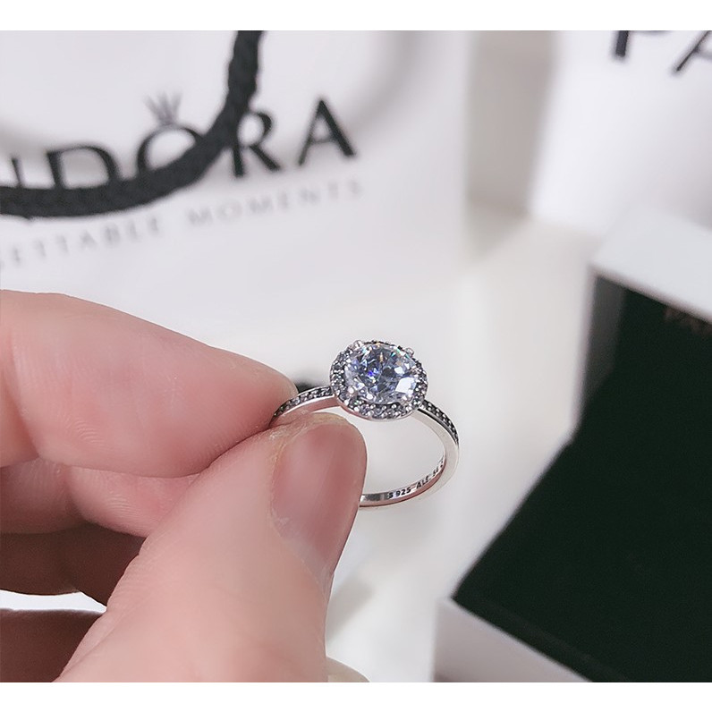 ♞,♘,♙สินค้าพร้อมส่งในไทยPandora แท้ แหวน pandora pandora ring S925 Silver แหวนผู้หญิง แหวนแฟชั่น ขอ