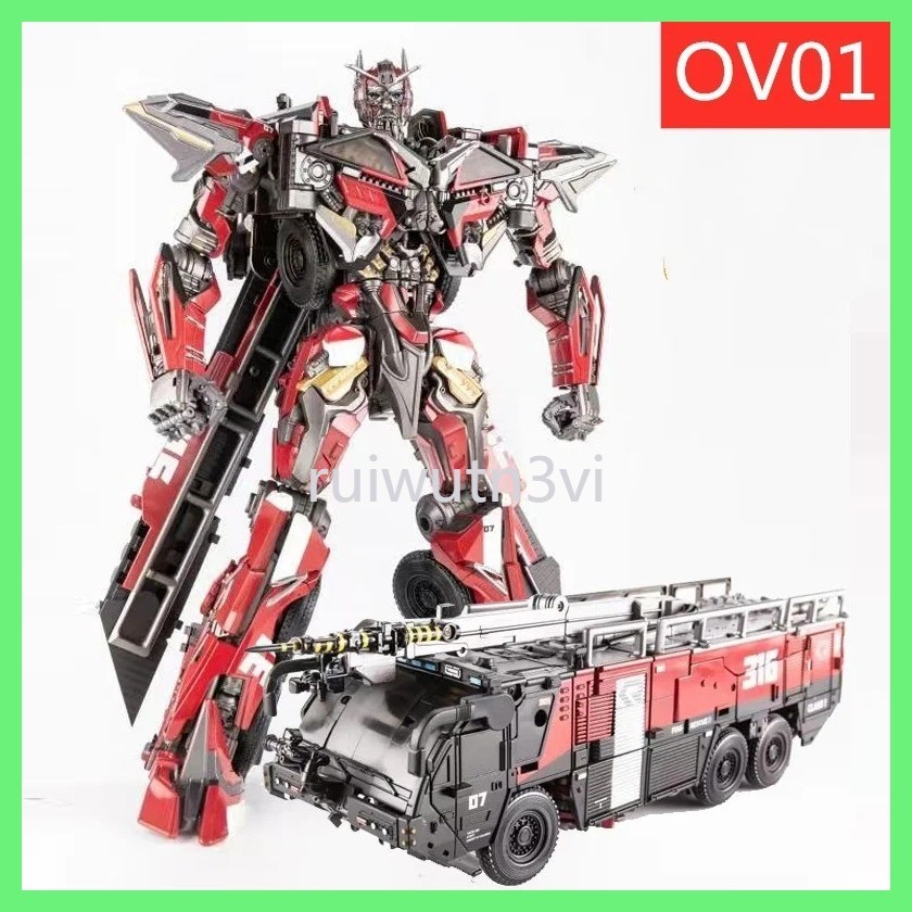 OV01 Transformation Action Figure ของเล่น Masterpiece Sentinel Prime ภาพยนตร์ KO SS61 รถเสียรูปหุ่น
