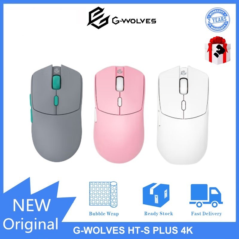 G-wolves HT-S PLUS เมาส์โหมดคู่ 4K