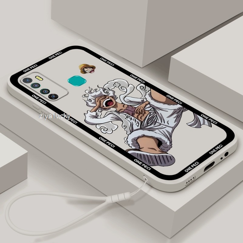 เคสสําหรับ Infinix Hot 9 10 Play 10S 11s Nfc 12 Play Cover luffy เกียร์ 5 Soft Case