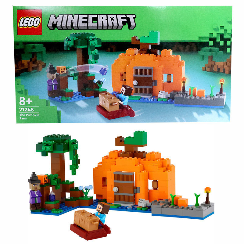 LEGO 21248 Minecraft The Pumpkin Farm Building Toy